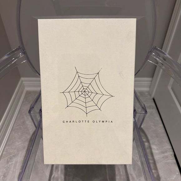 Charlotte Olympia Blue Velvet Pumps - Picture 11 of 12